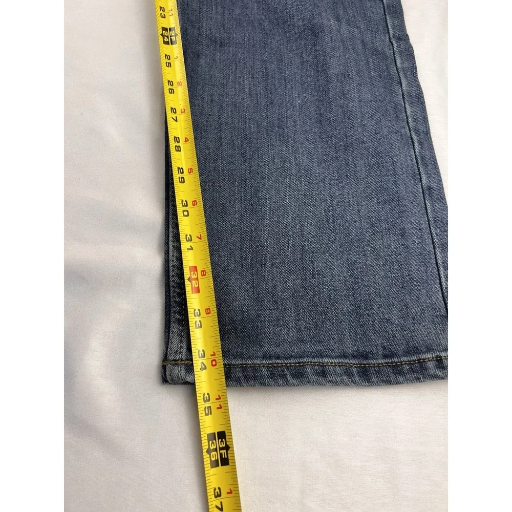 Wrangler Jeans 10MWZ Cowboy Cut Slim Straight Stone Blue Wash Western Mens 32x34